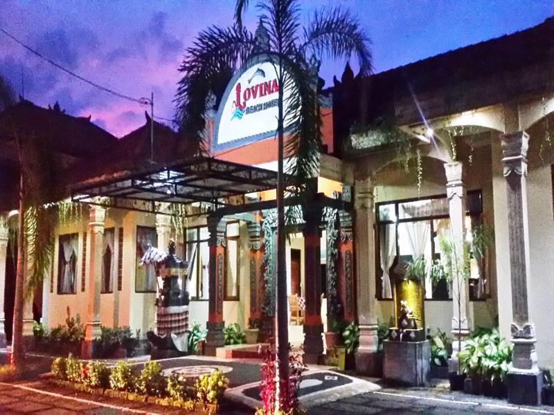 Lovina Beach Hotel Pabean Buleleng Eksteriør bilde